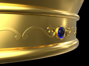 Gold Crown 3D Model