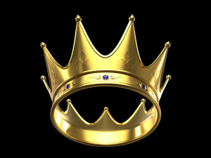 Gold Crown 3D Model