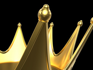 Gold Crown 3D Model