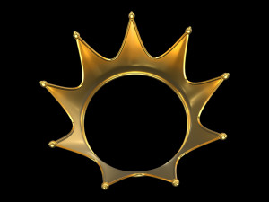 Gold Crown 3D Model