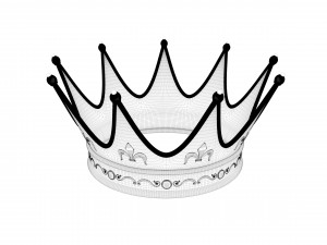 Gold Crown 3D Model