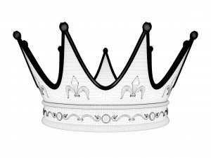 Gold Crown 3D Model