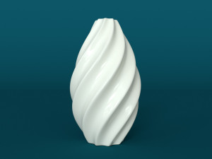 Vase Twist 3D-Modell