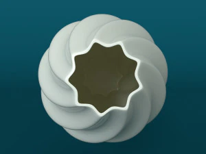 Vazo B&uuml;k&uuml;m 3D Model