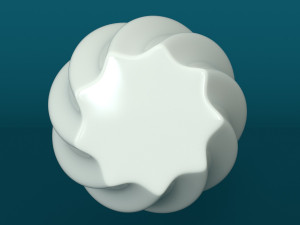 Vase Twist 3D 模型