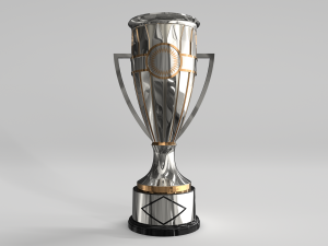 UEFA Europa Conference League Trophy 3D Model