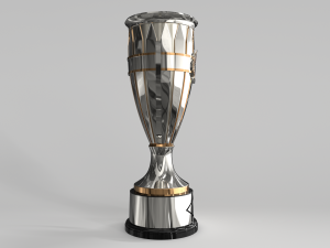 UEFA Europa Conference League Trophy 3D Model