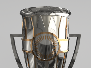 UEFA Europa Conference League Trophy 3D Model
