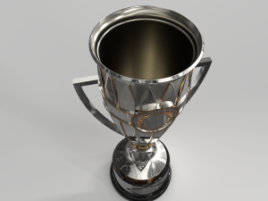 UEFA Europa Conference League Trophy 3D Model