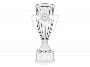UEFA Europa Conference League Trophy 3D Model
