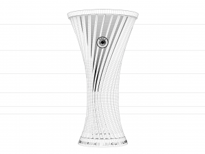 UEFA Europa Conference League Trophy 3D Model