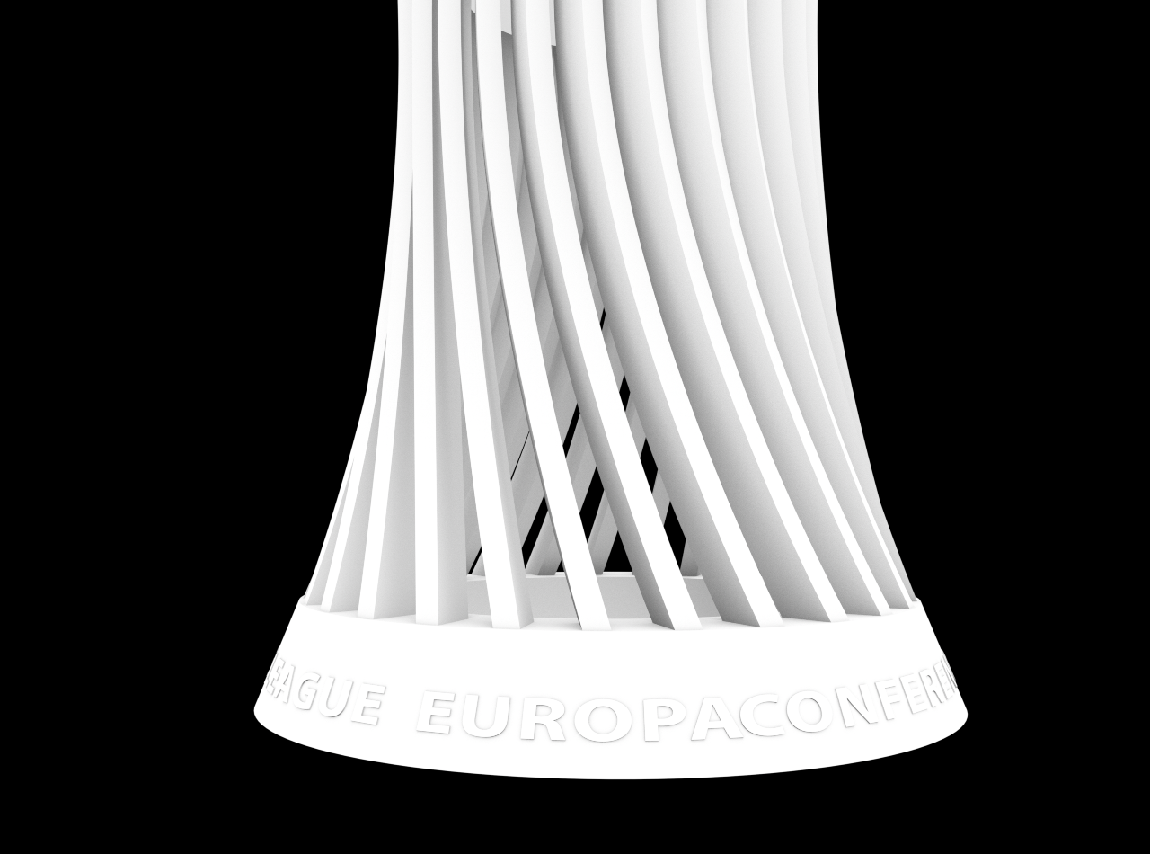 uefa euro league cup trophy 3D Model in Awards 3DExport