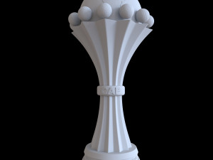 Africa Cup Of Nations Trophy Modèle 3D
