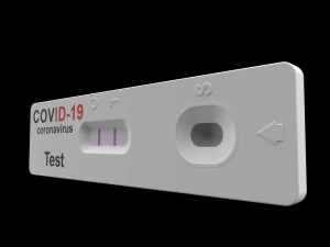 Antigen Test Covid-19 3D Model