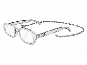 Mainframe Sunglasses 3D मॉडल