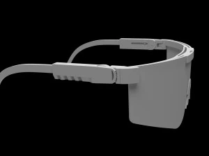 Pit Viper sport glasses 3D Model