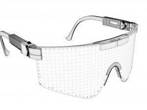 Pit Viper sport glasses 3D-Modell