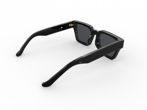 Square Frame Sunglasses 3D मॉडल
