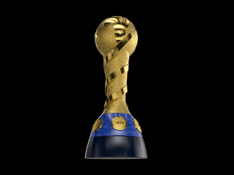 Confederations Cup Trophy 3D Model