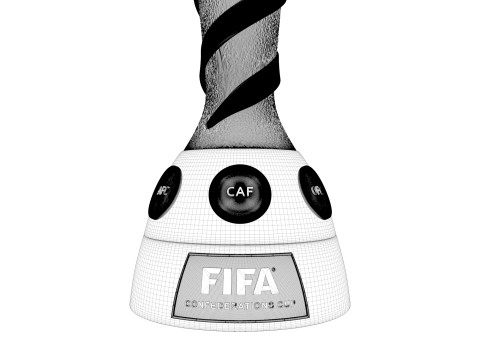 Confederations Cup Trophy 3D Model