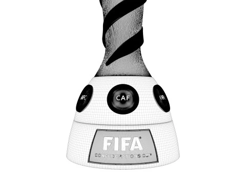 Confederations Cup Trophy 3D Model