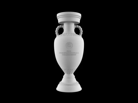 Coupe du Troph&eacute;e Euro 2024 Modèle 3D