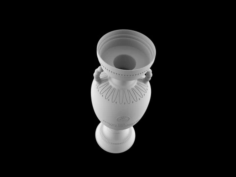Euro 2024 Trophy Cup 3D Model