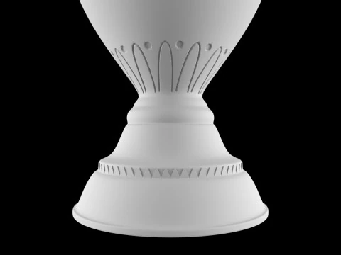 Euro 2024 Trophy Cup 3D Model