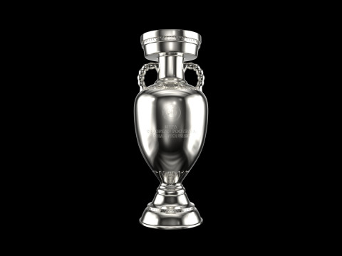Euro 2024 Trophy Cup Modèle 3D