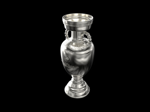Euro 2024 Trophy Cup Modèle 3D