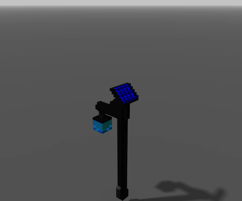 Lamp v2 3D Model .c4d .max .obj .3ds .fbx .stl .blend