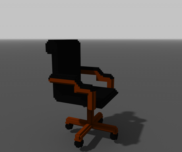 Office Chair Modello 3D .c4d .max .obj .3ds .fbx .stl .blend 