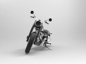 R18 First Edition Motorcycle 3D Model