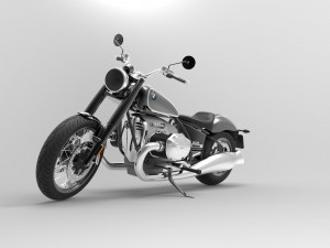 R18 First Edition Motorcycle 3D Modell