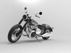R18 First Edition Motorcycle 3D Model