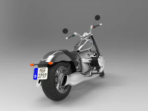 R18 First Edition Motorcycle 3D Model