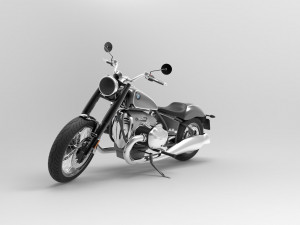 R18 First Edition Motorcycle 3D Modell
