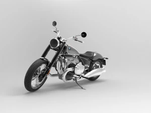 R18 First Edition Motorcycle 3D Model