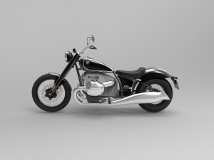 R18 First Edition Motorcycle 3D Modell
