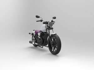 Yamaha Bolt R-Spec - Motorcycle 3D Model