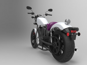Yamaha Bolt R-Spec - Motorcycle 3Dモデル