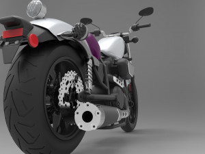 Yamaha Bolt R-Spec - Motorcycle 3Dモデル