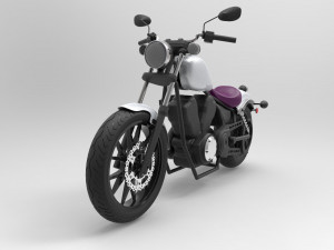 Yamaha Bolt R-Spec - Motorcycle 3Dモデル