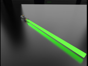 Luke Skywalker Lightsaber - StarWars Modèle 3D