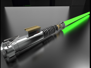 Luke Skywalker Lightsaber - StarWars Modèle 3D