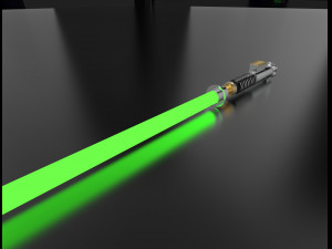 Luke Skywalker Lightsaber - StarWars Modèle 3D