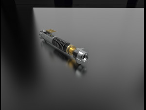 Luke Skywalker Lightsaber - StarWars Modèle 3D
