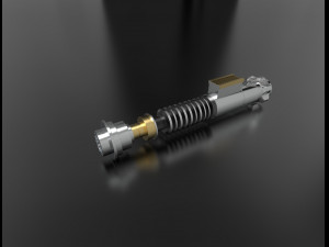 Luke Skywalker Lightsaber - StarWars Modèle 3D
