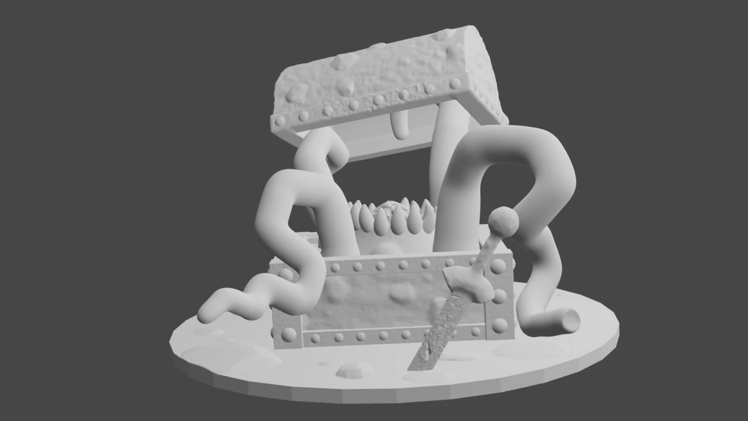 Mimic 3D Print Model .c4d .max .obj .3ds .fbx .stl .blend