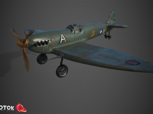 Spitfire 3D Model